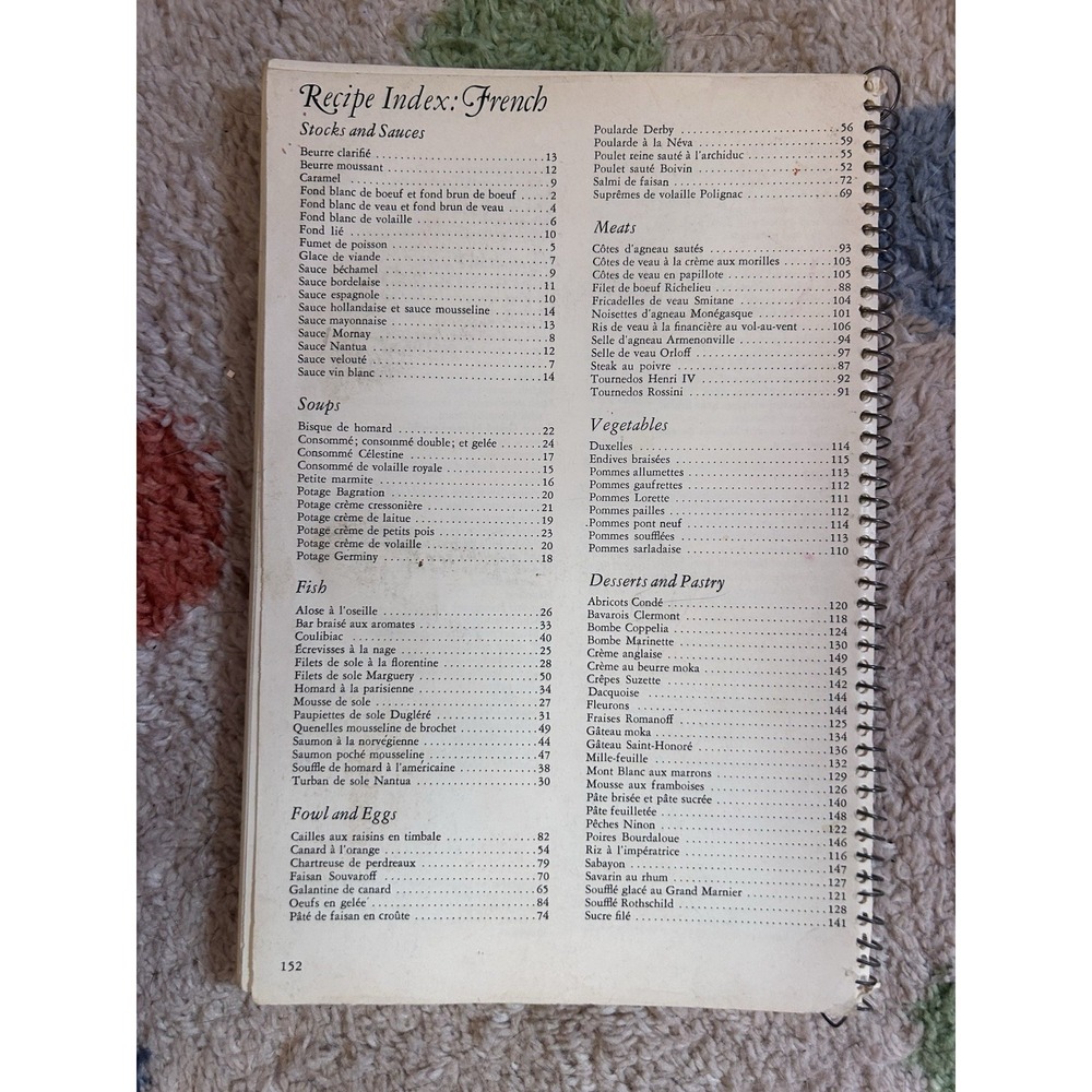 Time Life Books Classic French Cooking Spiral Booklet 1979 Original - Picture 3 of 3